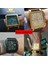 25 Altın Beyaz L 2023 Olevs Orijinal Altın Izle Erkekler Için Lüks Marka Askeri Deri Büyük Altın Chronograph Erkek Kol Saatleri Relogio Masculino (Yurt Dışından) 5