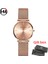 HM-CC36-2 Hannah Martin Lüks Izle Kadın Bilezik Saatler Üst Marka Bayanlar Casual Kuvars Izle Çelik Kadın Kol Saati Montre Femme (Yurt Dışından) 1