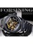 GMT1174-4 Forsining Izle Siyah Altın Iş Mekanik Saat Su Geçirmez Otomatik Izle Üst Marka Lüks Relogio Masculino (Yurt Dışından) 5
