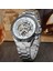 Beyaz Siyah Kazanan Lüks Marka Erkekler Mekanik Kol Saati Paslanmaz Çelik Otomatik Iş Klasik Erkek Izle Saat Reloj Hombre (Yurt Dışından) 5