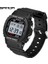 Yükseltme Siyah Sanda Erkek Dijital Saatler Su Geçirmez Spor Izle Erkekler Için Alarm Chrono LED Elektronik Saat Kare Adam Kol Saati Reloj Hombre (Yurt Dışından) 3