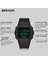 Yükseltme Siyah Sanda Erkek Dijital Saatler Su Geçirmez Spor Izle Erkekler Için Alarm Chrono LED Elektronik Saat Kare Adam Kol Saati Reloj Hombre (Yurt Dışından) 5