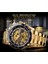 GMT1181-5 Kazanan Erkekler Steampunk Moda Altın Açık Çalışma Şeffaf Erkekler Otomatik Kol Saati Mekanik Üst Marka Lüks Aydınlık (Yurt Dışından) 3