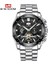 2421Y 2023 Yeni 12 Saat Takvimi Tourbillon Relogio Masculino Noctilucent Spor Erkek Paslanmaz Çelik Kayış Su Geçirmez Erkekler Için Izle (Yurt Dışından) 1