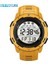 Gri Açık Spor Erkekler Dijital Saatler Reloj Hombre LED Büyük Kadran Yuvarlak Izle Aydınlık Rahat Çalar Saat Çok Fonksiyonlu Kronometre Hediye (Yurt Dışından) 2