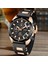 Gül Altın Siyah Lıge Erkekler Izle Marka Lüks Silikon Kayış Su Geçirmez Spor Kuvars Chronograph Askeri Kol Saati Erkekler Saat Relogio Masculino (Yurt Dışından) 5