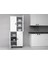 Tamamı Mdf 6 Raflı Çok Amaçlı Mutfak Banyo Ayakkabılık Dolabı 50 cm 1