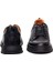 Erkek Siyah Deri Casual Ayakkabı 5