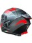Sw 865 Gri Kırmızı Kapalı Kask L 3