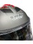 Sw 865 Gri Kırmızı Kapalı Kask L 4
