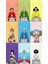 Anime- One Piece - 3 No Desenli 9 Lu Fotokart Seti 1