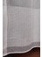 Taç Eteği Bantlı Ketentül Perde, 1/3 Sık Pile, Tek Kanat - Ekru 100 x 250 cm 5