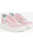 Beyaz - Pembe Kadın Deri Sneaker Cf3217_072 1