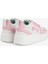 Beyaz - Pembe Kadın Deri Sneaker Cf3217_072 2