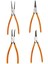 Sekman Pensesi Seti 4'lü Set 7 No 180 mm Profesyonel Ürün Tam Set Kaliteli Takım 2