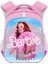 Barbie Kız Okul Çantası Barbie Polyester Yansıtıcı Şerit Sırt Çantası Büyük Kapasiteli Öğrenci Sırt Çantası (Yurt Dışından) 1