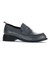 Gri Deri Kadın Loafer 01Wz6804 2