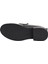 Gri Deri Kadın Loafer 01Wz6804 5