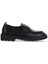 Siyah Deri Kadın Loafer 01Wz6703 1