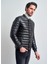 Pierre Cardin Erkek Siyah Biker Deri Mont 4