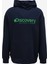 Lacivert Erkek Kapüşonlu Nakışlı Sweatshirt D3WM-SWT28 1