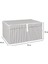 Çok Amaçlı Organizer Düzenleyici Kutu Maxi Gri 50*40*30CM 2