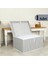 Çok Amaçlı Organizer Düzenleyici Kutu Maxi Gri 50*40*30CM 4
