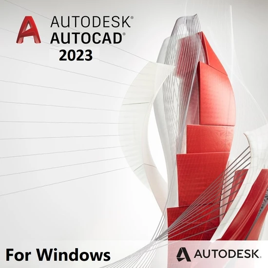Autodesk Autocad For Windows 2023 (Student Edition) - 1 Kullanıcı 1 Yıl Dijital Kod
