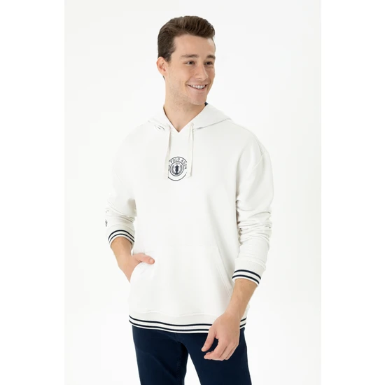 U.S. Polo Assn. Erkek Taş Sweatshırt 50274047-VR049