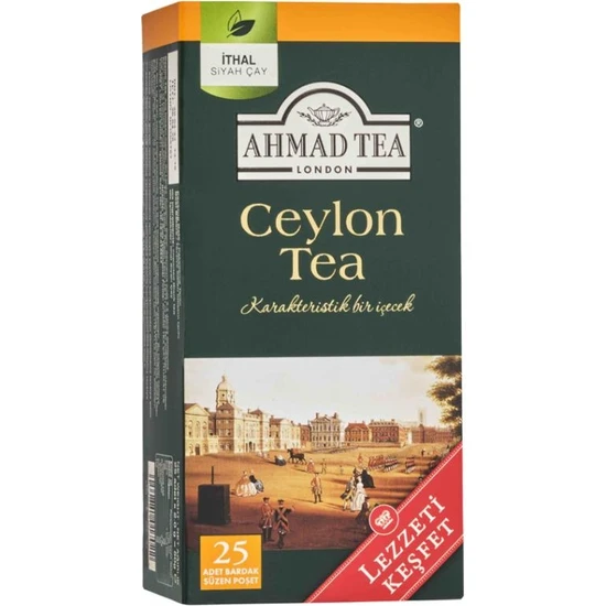 Ahmad Tea Ceylon Tea Bardak Poşet Çay 2 gr 25 Adet