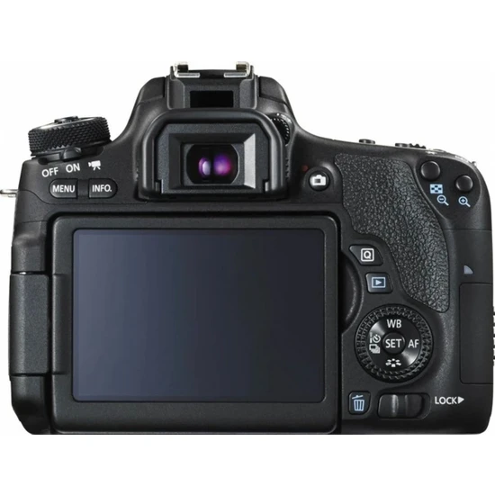 Canon 750D+18-55 Stm Lens Dslr Fotoğraf Makinesi