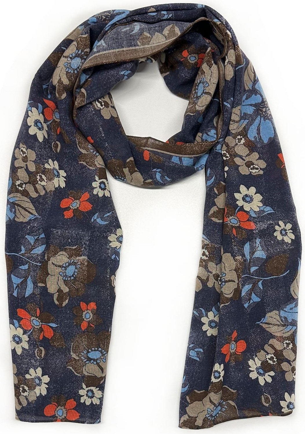 Kravatkolik Rowley Style Lacivert Wool Kaşkol K475