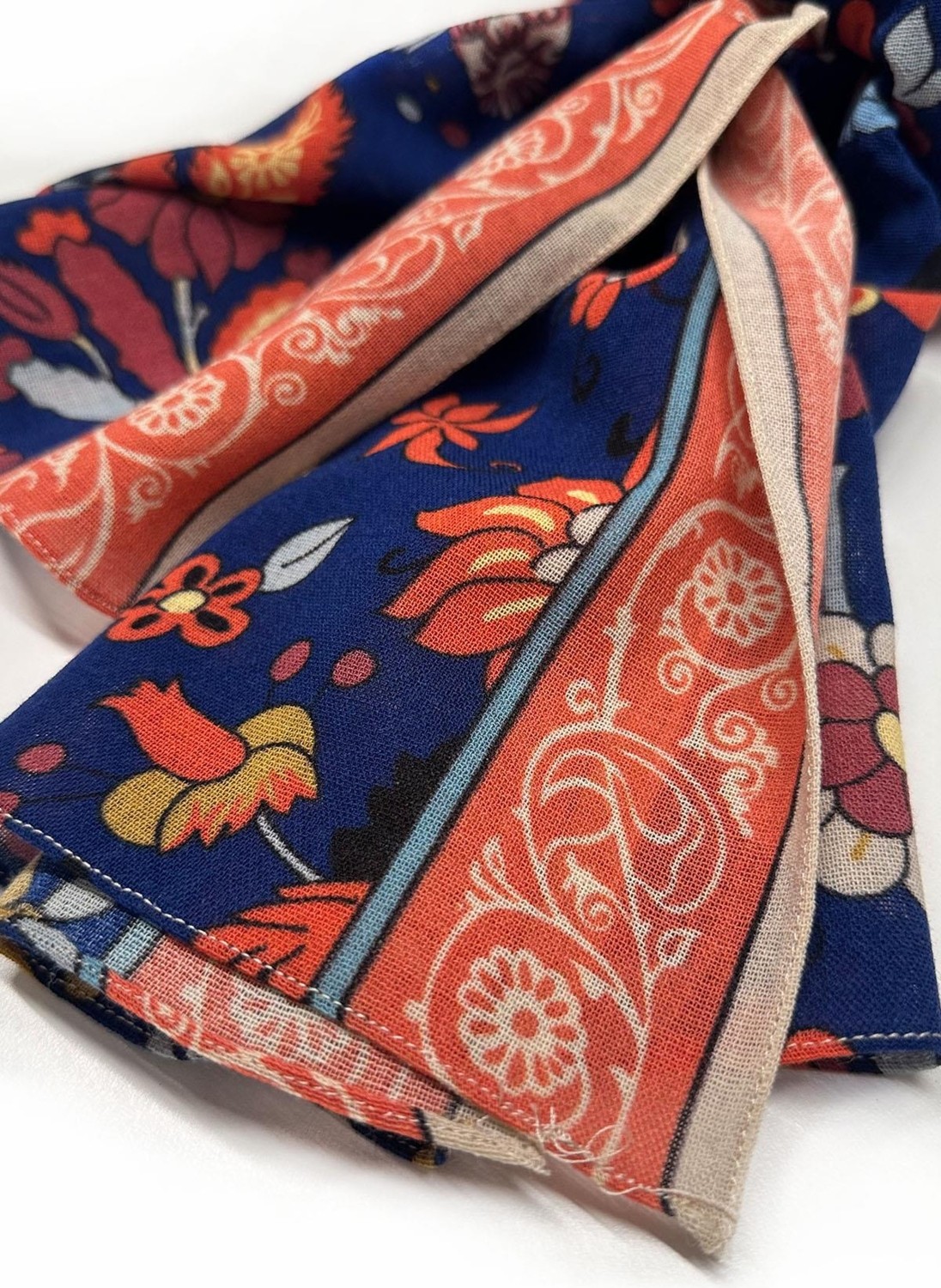 Kravatkolik Chilcote Style Mavi Wool Kaşkol K481 görsel 5