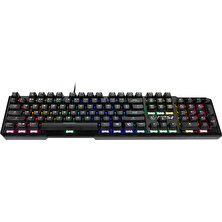 MSI GG VIGOR GK41 LR TR MEKANIK GAMING KLAVYE KAILH LINEAR RED SWITCHES, 10 BOLGEDE 10 DAN FAZLA RGB LED AYDINLATMA EFEKTI. TURKCE Q