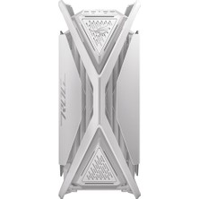 ASUS ROG GR701 FANLI ALÜMİNYUM - ÇELİK ALAŞIMLI TEMPERLİ CAM USB 3.2 EATX/ATX/MINI-ATX/MICRO-ATX OYUNCU KASASI - BEYAZ