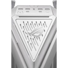 ASUS ROG GR701 FANLI ALÜMİNYUM - ÇELİK ALAŞIMLI TEMPERLİ CAM USB 3.2 EATX/ATX/MINI-ATX/MICRO-ATX OYUNCU KASASI - BEYAZ