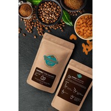 Tarihi Yarımada Kahvecisi Taze Çekilmiş Orta Kavrulmuş ve Öğütülmüş Bademli Türk Kahvesi 100 gr