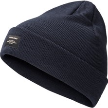 Jack & Jones Jacdna Beanıe Noos Lacivert Erkek Bere 12092815-Navy