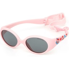 Despada Ds 2256 C1 Oval Pembe Çocuk Güneş Gözlüğü