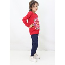 Canix Kids Kız Çocuk Baskılı Pijama Takımı