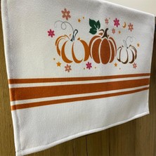 Aymira Home Dekoratif Mutfak Pamuklu Fırın Havlusu Özel Desenli Damalı Model 35X50 cm Yıkanabilir Pamuklu Ürün