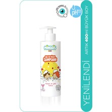 Minoris Kids Organik Saç ve Vücut Şampuanı Karpuz Çilek Kokulu 400ml