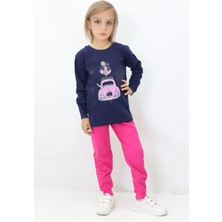 Canix Kids Kız Çocuk Baskılı Pijama Takımı