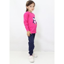 Canix Kids Kız Çocuk Baskılı Pijama Takımı