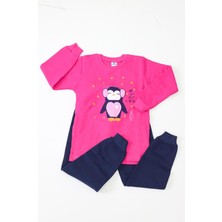 Canix Kids Kız Çocuk Baskılı Pijama Takımı