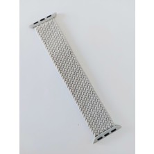 Decopratic Apple Watch Uyumlu Örgülü Kordon 38/40/41 mm Beyaz