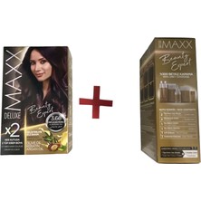 Maxx Deluxe Saç Boyası Seti No:3,66  Patlıcan Moru