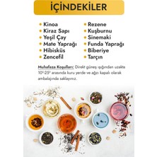 Detoxum Form Çayı Kinoalı Detox Bitkisel Karışımlı Çay 2 x 30'lu