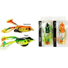 Oskar Frog2 Kurbağa Silikon Sahte Balık Kaşıklı