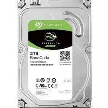 Seagate 2 Tb Seagate 3.5 Barracuda Sata3 7200RPM 256MB ST2000DM008 (Resmı Dıst Garantılı)